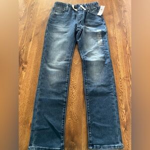 NWT Boys Gap Kids Pull-on stretch slim leg denim jeans in Boys size L